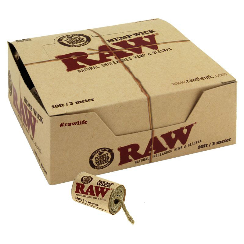 Raw Hemp Wick